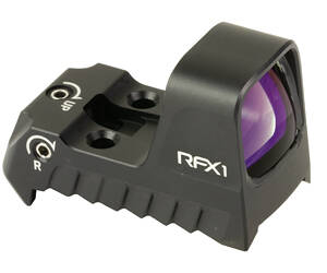 Viridian Weapon Technologies, RFX1 Custom, Micro Green Dot Sight, 3MOA, 16MM Objective, Black, Fits S&W Bodyguard 2.0