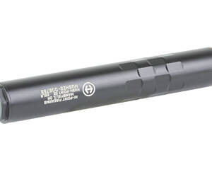Hi-Point Firearms, Hush-Point, Suppressor, 22LR, 6.19" Long, Aluminum Construction, Anodized Finish, Black, Includes 1/2X28 Direct Thread Mounts