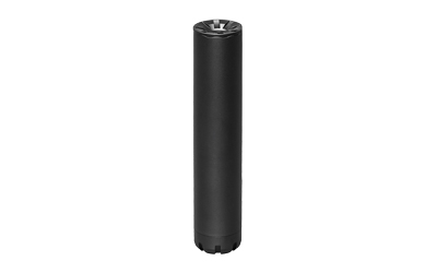 SilencerCo, 22Sparrow, 22LR, 5.08" Length, 2.21 x 2.96", Stainless Steel Construction, Black Oxide Finish, Black, 1/2X28 Direct Thread, 6.5oz