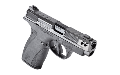 Smith & Wesson, Bodyguard 2.0 Carry Comp, Striker Fired, Polymer Frame Pistol, Micro-Compact, 380 ACP, 3.1" Ported Barrel, Armornite Finish, Gray Slide, Black Frame, Ameriglo Protector LumiGreen Front Night Sight, Black Square Notch Ameriglo Protector Rear Sight, Flat Face Trigger, 2 Magazines, (1)-12 Round and (1)-10 Round