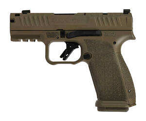 CANIK, METE MC9 Prime, Semi-automatic, Striker Fired, Compact, 9MM, 3.64" Barrel, Compensated Slide and Barrel, Cerakote Finish, Flat Dark Earth, Night Sights, Optics Ready, 17 Rounds, 2 Magazines