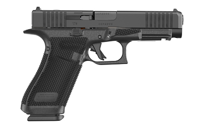 GLOCK, 17 Gen 6, Striker Fired, Semi-automatic, Polymer Frame Pistol, Full Size, 9MM, 4.49" Barrel, DLC Finish, Fixed Sights, Optics Ready System, 17 Rounds, 3 Magazines - Image 2