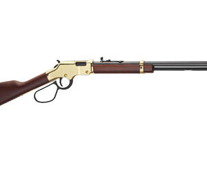 Henry Repeating Arms, Golden Boy, Lever Action, 22LR, 20" Barrel, Brass Receiver, Walnut Stock, Adjustable Sights, 16 Rounds