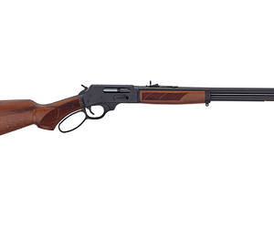 Henry Repeating Arms, H10 Provider, Lever Action Rifle, 45-70 Government, 20" Barrel, Round Blued Steel, Blued Steel Receiver, American Walnut Stock, Checkered Grip, Adjustable Semi-Buckhorn Rear Sight with Diamond Insert, Brass Bead Front Sight, 6 Rounds