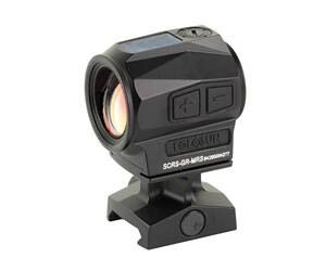 Holosun Technologies, SCRS, Green Dot Sight, Non-Magnified, Fits 509T Footprint, Green Ring & 2 MOA Dot, Matte Finish, Black, Solar with 2032 Battery