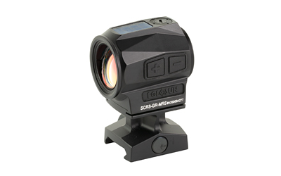 Holosun Technologies, SCRS, Green Dot Sight, Non-Magnified, Fits 509T Footprint, Green Ring & 2 MOA Dot, Matte Finish, Black, Solar with 2032 Battery