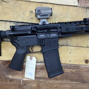 Diamondback Firearms, DB15 Carbon, Semi-automatic, AR Pistol, 300 Blackout, 10" Threaded Barrel, Magpul MOE Grip, 9" MLOK Rail, Anodized Finish, Black, SBA3 Brace, 30 Rounds, 1 Magazine