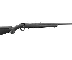 Ruger, American Rimfire Standard, Bolt-Action Rifle, 17 HMR, 22" Barrel, Satin Blued Finish, Alloy Steel, Black Composite Stock, Adjustable Rear & Fiber Optic Front Sight, 9 Rounds