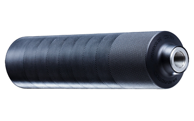Sonicore, Paradox DT (Direct Thread), Suppressor, 223 Remington, 7.6" Length, 1.77" Diameter, Stainless Steel Construction, Anodized Finish, Black, 1/2X28 Direct Thread, 13oz