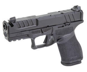 Springfield, Echelon 4.0C Comp, Semi-automatic, Striker Fired, Polymer Frame Pistol, Compact, 9MM, 4" Barrel with Integrally Compensated Slide, Melonite Finish, Black, Optics Ready Slide, Front Tritium Night Sight, Tactical Rack U-Dot Rear, 2 Magazines, 15 Rounds