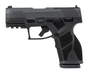 Taurus USA, GX2 TORO, Semi-automatic, Striker Fired, Polymer Frame Pistol, Compact, 9MM, 3.38" Barrel, Matte Finish, Black, White Dot Front Sight with Drift Adjustable Rear Sight, Optics Ready, Manual Safety, 13 Rounds, 1 Magazine