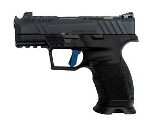 Tisas USA, PX-9 2.0 Carry Compact, Striker Fired, Semi-automatic, Compact, Polymer Frame Pistol, 9MM, 3.5" Barrel with Compensator, Picatinny Rail, Tenifer Finish, Black, White Dot Front Sight, Adjustable Rear Sight, 2 Magazines, (1)-15 Round and (1)-17 Round
