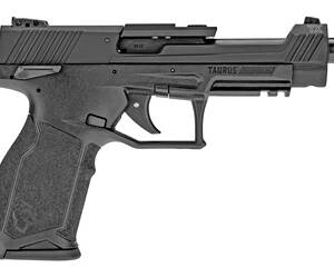 Taurus USA, TX22, Competition, FRT Installed, Striker Fired, Semi-automatic, Polymer Frame Pistol, Full Size, 22 LR, 5.25" Barrel, Anodized Finish, Black, Adjustable Sights, Manual Thumb Safety, 16 Rounds, Optics Ready, 3 Magazines