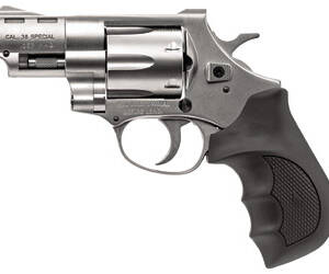 European American Armory, Windicator, Small Frame, 357 Magnum, 2" Barrel, Steel Frame, Nickel Finish, Rubber Grips, Fixed Sights, 6 Rounds