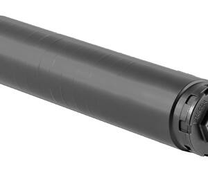 Dead Air Armament, Primal, Suppressor, .458 Cal, 7.9" Length, 1.618" Diameter, Stainless Steel Construction, Cerakote Finish, Black, 5/8X24 Direct Thread HUB Mount, Includes HUB to P-Series Adapter, 16.4oz