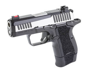 Kimber America, CDS9 Classic, 1911, Semi-automatic, Metal Frame Pistol, Sub-Compact, 9MM, 3.18" Match Grade Barrel, KimPro II Finish, Gray, Nylon Grip Pannels, Fiber Optic Front Sights, Optic Ready, 2 Magazines, (1)-13 Round and (1)-15 Round