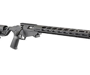 Ruger, Precision Rimfire Bolt Action, 17HMR, 18" Threaded Barrel, Black, Molded On-Piece Chassis and Adjustable Buttstock, Right Hand, 1 Magazine, 9 Rounds