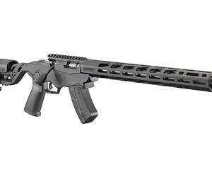 Ruger, Precision Rimfire Bolt Action, 22 WMR, 18" Threaded Barrel, Black Finish, Molded One-Piece Chassis and Adjustable Buttstock, Right Hand, 1 Magazine, 15 Rounds