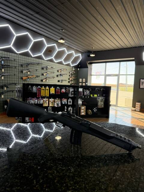 Ruger, Mini-14 Tactical Rifle, Semi-Automatic Rifle, 300 Blackout, 10.5" Barrel, Blued, Alloy Steel, Black Synthetic Stock, Adjustable Rear & Blade Front Sight, 20 Rounds, 1 Magazine, - Image 2